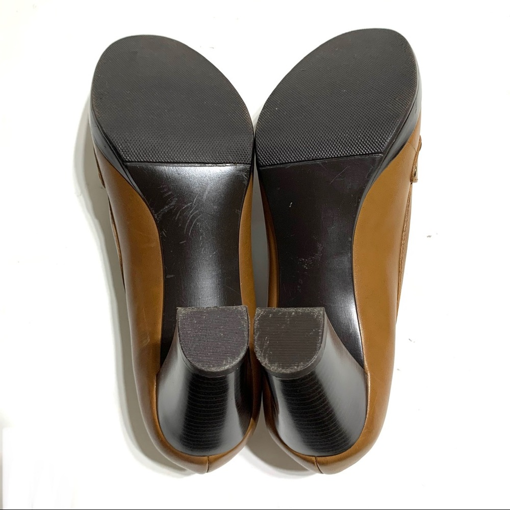 Azaleia camel brown leather shoes NWOT (size 6) - Picture 7 of 13